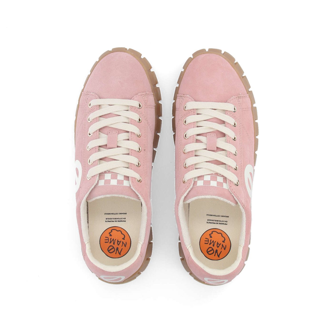 PLAY SNEAKER W - SUEDE/PRINT - PINK/OFF WHITE